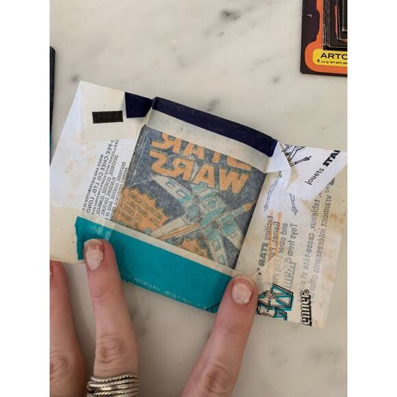 1977 Star Wars Topps Wax Pack NO CARDS - Picture 5 of 6